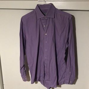 Scott James Lavender/Purple Men’s Button Down
